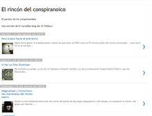 Tablet Screenshot of elrincondelconspiranoico.blogspot.com