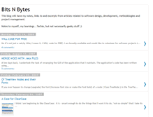 Tablet Screenshot of bitsnbytestogo.blogspot.com