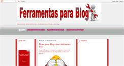 Desktop Screenshot of ferramentablogs.blogspot.com