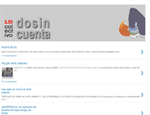 Tablet Screenshot of dosincuenta.blogspot.com