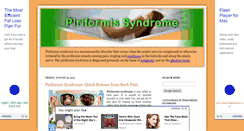 Desktop Screenshot of piriformissyndrome.blogspot.com