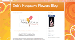 Desktop Screenshot of debsaveflowersbiz.blogspot.com