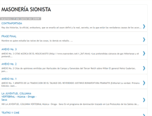 Tablet Screenshot of masoneriasionista.blogspot.com