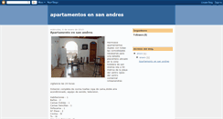 Desktop Screenshot of apartamentosensanandres.blogspot.com
