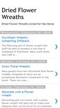 Mobile Screenshot of driedflowerwreaths.blogspot.com