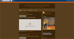 Desktop Screenshot of playacousticbluesguitar.blogspot.com