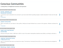 Tablet Screenshot of consciouscommunities.blogspot.com