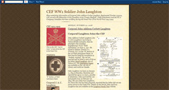 Desktop Screenshot of cefww1soldierjlaughton.blogspot.com