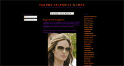 Desktop Screenshot of famouscelebritywomen.blogspot.com