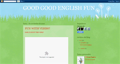 Desktop Screenshot of goodgoodenglishfun.blogspot.com