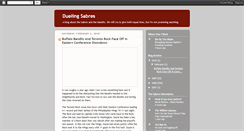Desktop Screenshot of duelingsabres.blogspot.com