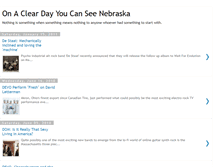 Tablet Screenshot of cleardaynebraska.blogspot.com