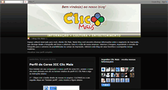 Desktop Screenshot of blogclicmais.blogspot.com
