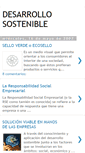 Mobile Screenshot of desarrollososteniblepoli.blogspot.com