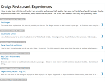 Tablet Screenshot of culinarycraig.blogspot.com