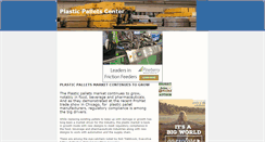 Desktop Screenshot of plasticpalletscenter.blogspot.com