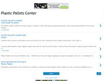 Tablet Screenshot of plasticpalletscenter.blogspot.com