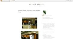 Desktop Screenshot of leticiazapata.blogspot.com