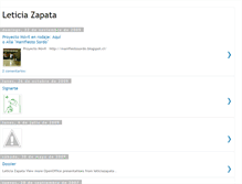 Tablet Screenshot of leticiazapata.blogspot.com