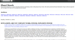 Desktop Screenshot of planetmuscle.blogspot.com