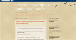 Desktop Screenshot of herramientasvirtualesparalaeducacion.blogspot.com