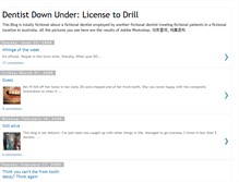 Tablet Screenshot of dentistdownunder.blogspot.com