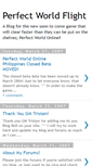 Mobile Screenshot of perfectworldflight.blogspot.com