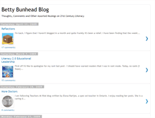 Tablet Screenshot of bettybunhead.blogspot.com