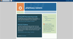 Desktop Screenshot of pharmacycareers.blogspot.com