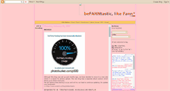 Desktop Screenshot of be-fanntastic.blogspot.com