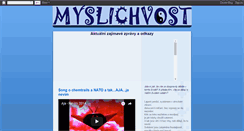 Desktop Screenshot of myslichvost.blogspot.com