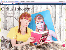 Tablet Screenshot of cirkusiskogen.blogspot.com