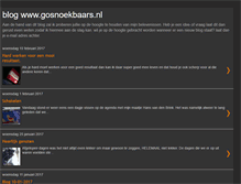 Tablet Screenshot of gosnoekbaars.blogspot.com