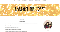 Desktop Screenshot of crazyembrace.blogspot.com