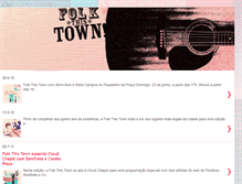 Tablet Screenshot of folkthistown.blogspot.com