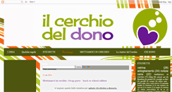 Desktop Screenshot of ilcerchiodeldono.blogspot.com