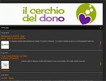 Tablet Screenshot of ilcerchiodeldono.blogspot.com