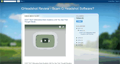 Desktop Screenshot of gheadshotreview-scam-bonus.blogspot.com