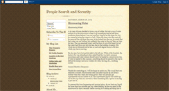 Desktop Screenshot of mypeoplesearch.blogspot.com