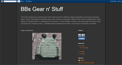 Desktop Screenshot of bbsgearnstuff.blogspot.com