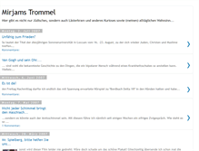 Tablet Screenshot of mirjamstrommel.blogspot.com