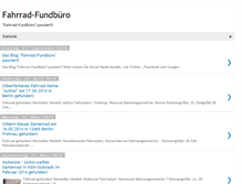 Tablet Screenshot of fahrrad-fundbuero.blogspot.com