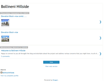 Tablet Screenshot of bollinenihillside.blogspot.com