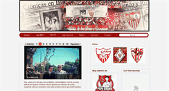 Desktop Screenshot of cronicasenblancoyrojo.blogspot.com
