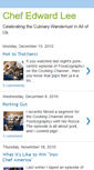 Mobile Screenshot of chefedwardlee.blogspot.com