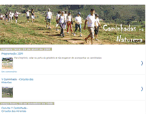 Tablet Screenshot of caminhadasburarama.blogspot.com