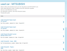Tablet Screenshot of mobilmitsubishibekas.blogspot.com