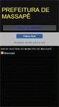 Mobile Screenshot of prefeiturademassape.blogspot.com