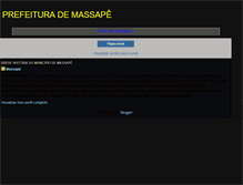 Tablet Screenshot of prefeiturademassape.blogspot.com