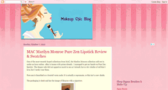 Desktop Screenshot of makeupchic.blogspot.com